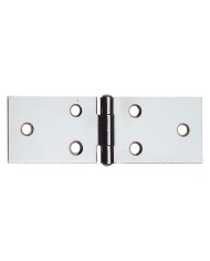 CERNIERA IN ACCIAIO INOX ART.122IN mm. 80 x 31 - pz. 2